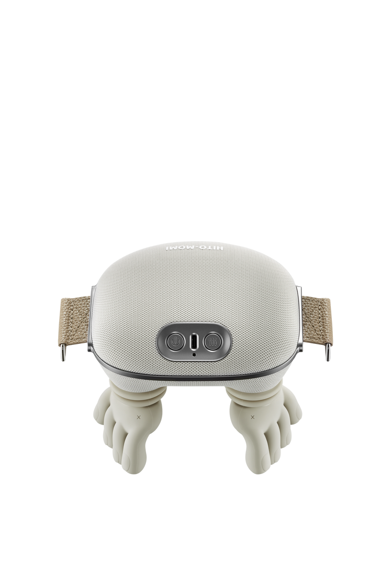 HITO-MOMI マッサージ器 ホワイト HITO-MOMI Gray｜MindooTechnology – 株式会社 Mindoo Technology